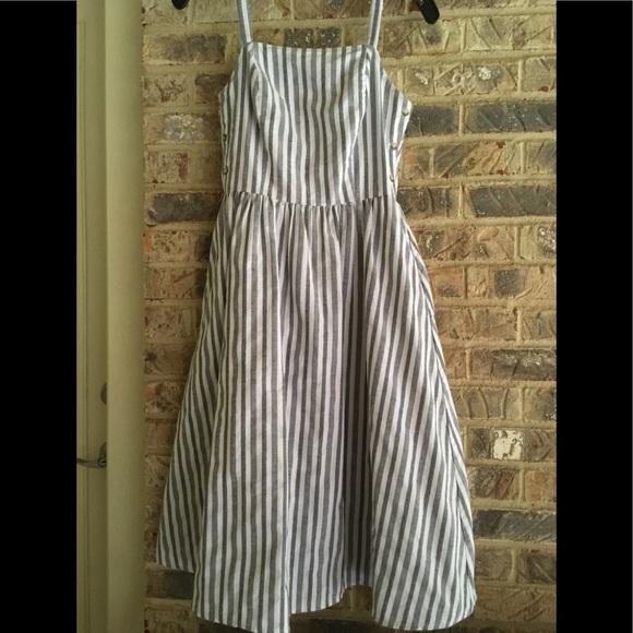 MELLODAY Midi Striped Sun Dress - Picture 5 of 12